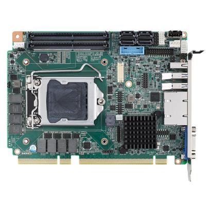 LGA1200 第10代 Intel® Xeon® 和 Core™ i9/i7/i5/i3 半长卡带 PCIe 3.0/独立三显/双GbE LAN/SATA III/USB 3.2